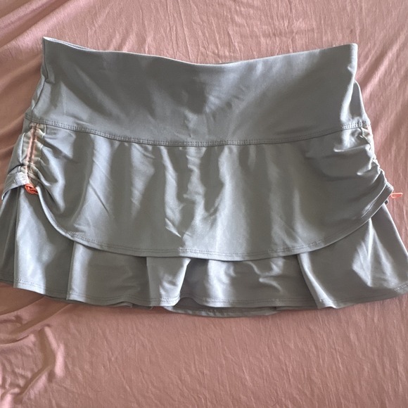 Lucky in Love Pants - Lucky in Love Womens Tennis Golf Skort Gray Orange Stretch Pull On Medium